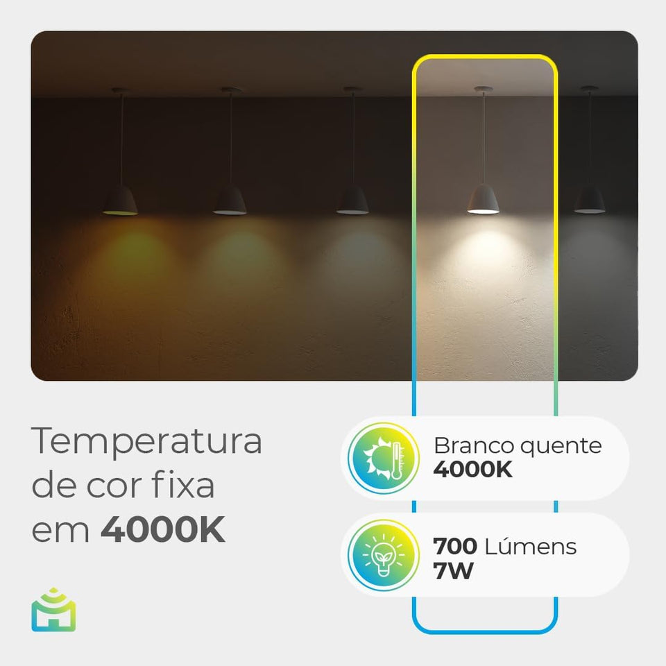 Smart Lâmpada Wi-Fi