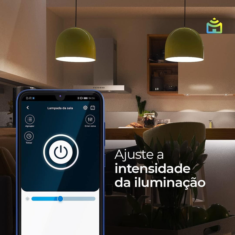 Smart Lâmpada Wi-Fi